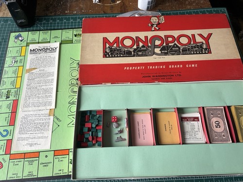 Vintage board games waddington - board,