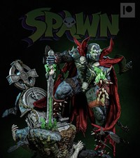 Spawn 3D Print Model Unpainted