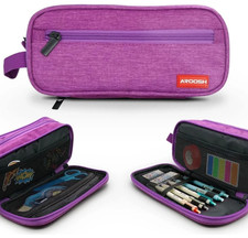 Purple Pencil Case Large
