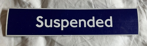 London underground suspended - london,