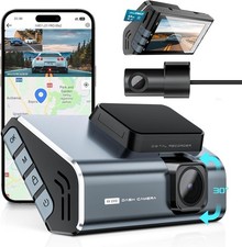 IIWEY Dash Cam Front Rear 4K