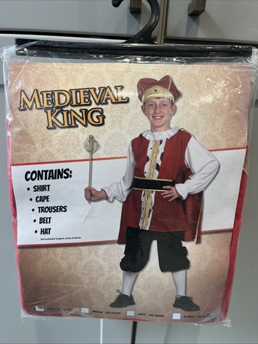 Medieval king kids costume - king,