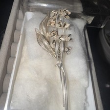 vintage 800 silver floral