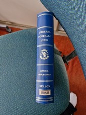 Chelsea programme binder - programme,