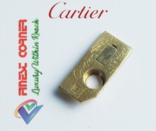 Genuine Cartier Lighter Parts Gold Bottom Plate Very good Condition C9
