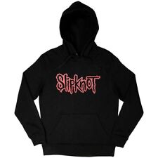 Officially licensed Slipknot Logo Overhead Black Hoodie Hooded Sweatshirt