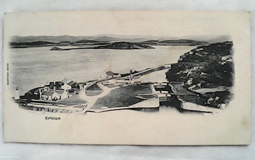 Postcard crinan argyllshire - postcard.,