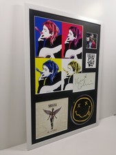 Nirvana kurt cobain framed pop - cobain,