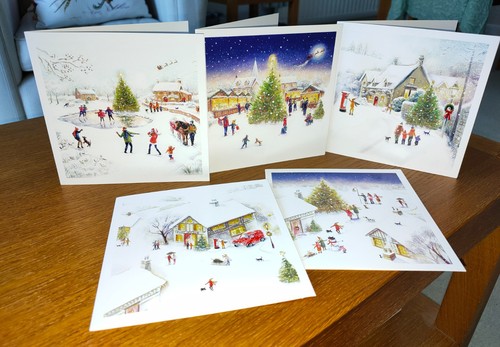 Clinton christmas cards - clinton,