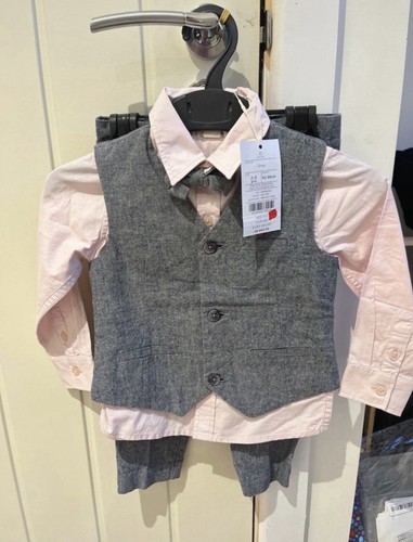 Monsoon grey waistcoat - grey, 2-3