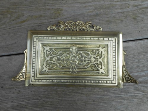 Vintage cast brass - cast,