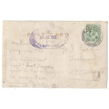 Picture Postcard w/ GLASGOW &