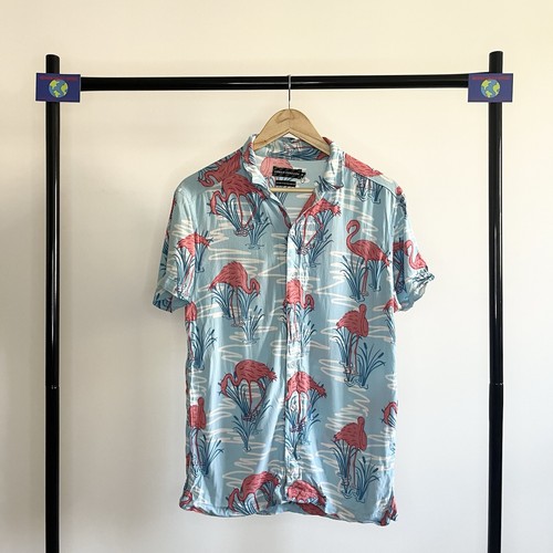 Blue shirt with - shirt, print