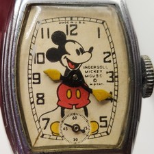 Vtg Mickey Mouse Wrist Watch