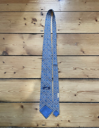 Authentic hermès silk tie - silk,
