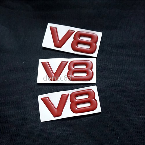Red small matte metal - v8,