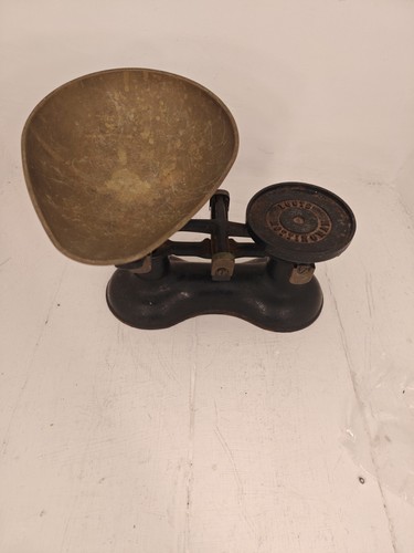 Vintage scales cast iron boots - scales,