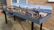 00 gauge model railway layout