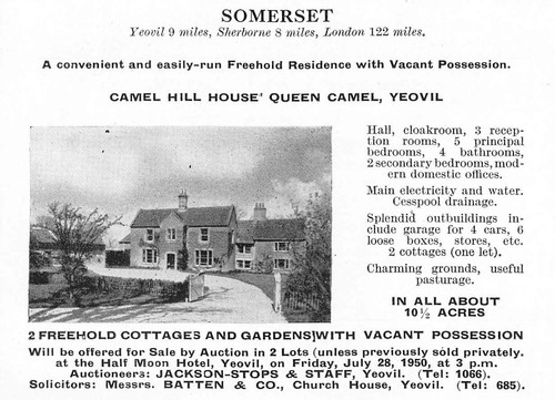 1950 camel hill house - hill,