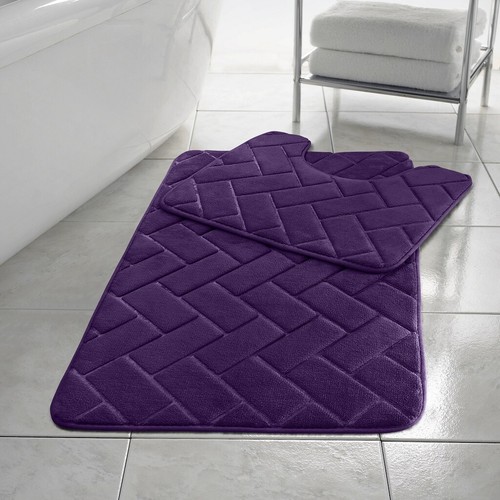 Memory foam bath mat set - foam,