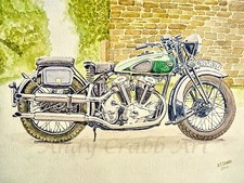 BSA 750 cc V-Twin Motorcycle