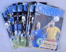 CHELSEA FOOTBALL CLUB MATCH MAGAZINE x 21 1980 - 1982 Progamme Mag League Div 2