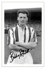 BOBBY ROBSON Signed Autograph