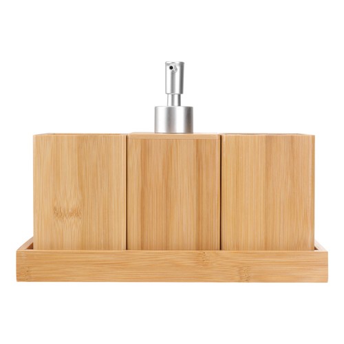 4pcs wooden toothbrush - wooden,