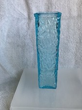 Blue Square Vase
