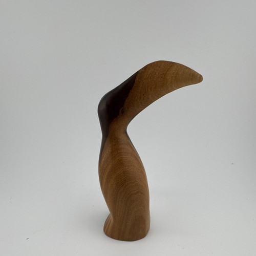 Wooden toucan figurine - wooden,