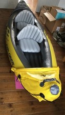 intex explorer k2 kayak + 2 Buoyancy Vests + 1 dry bag+1 waterproof phone pouch