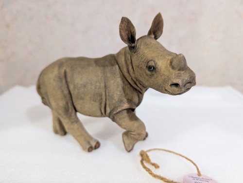 Country artists rhino ornament - country,