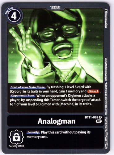 Analogman rare dimensional - rare,