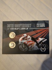 2019 Isle of Man TT Steve Hislop limited edition £2 coin pack lap record UNC