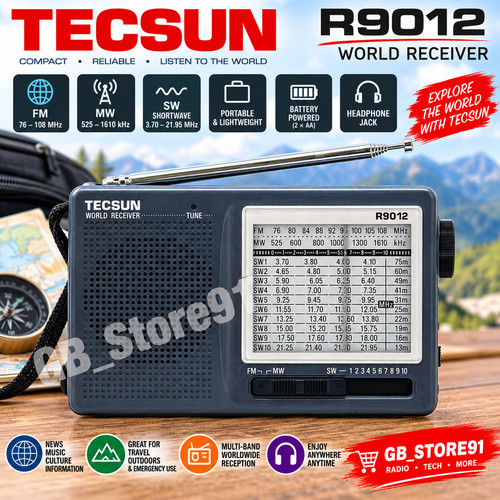 Radio tecsun 9012 - radio,