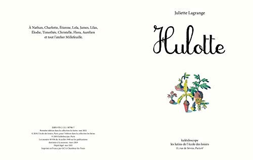 Hulotte lagrange juliette - hulotte,,