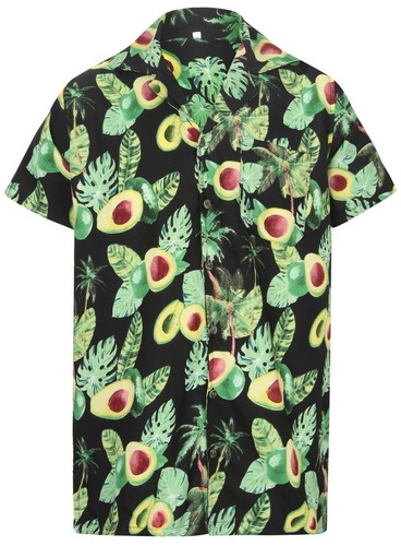 Avocado hawaiian shirt - avocado,