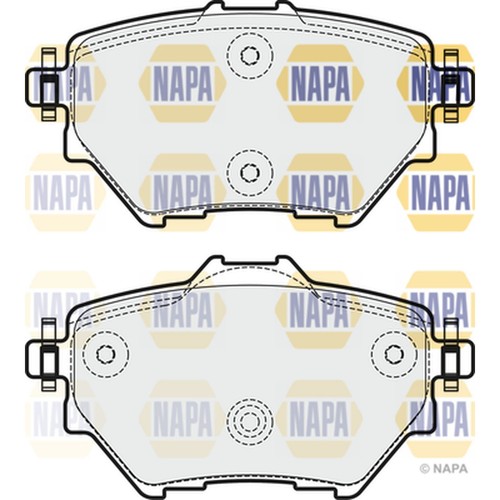 Brake pads set - set, for