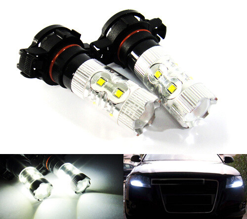 Rzg white h16 ps19w led - 2x,