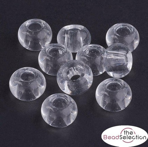 Glass rondelle donut beads - rondelle,