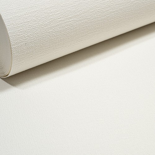 Plain white textured wallpaper - white,