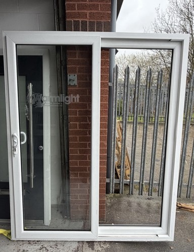 Display white sliding patio - white,