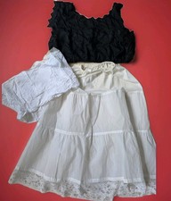 Collection of Vintage Undergarments, including Two Tops and Underskirt (3 items)