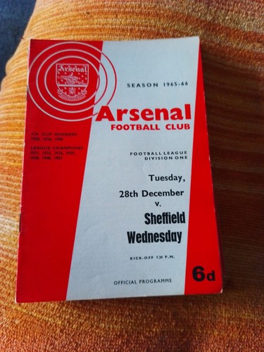 1965 arsenal home - 1965-66,