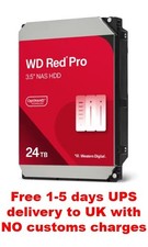 24TB Western Digital WD Red Pro NAS (7200RPM, 3.5", SATA III, 512MB Cache)