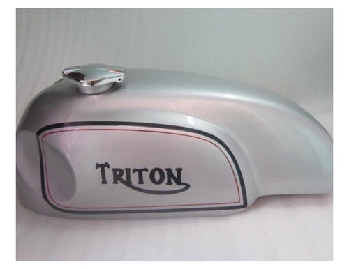 Norton manx steel silver - norton,