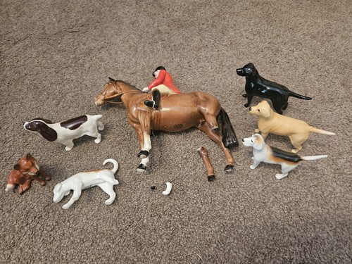 Beswick hunting scene some - beswick,