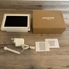 Immaculate Facebook Portal Mini - White - DT90GB 8” Display BOXED