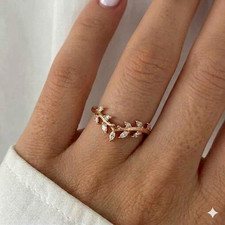 Solid 14K Rose Gold Beautiful