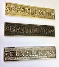 GENTLEMEN OR LADIES TOILET